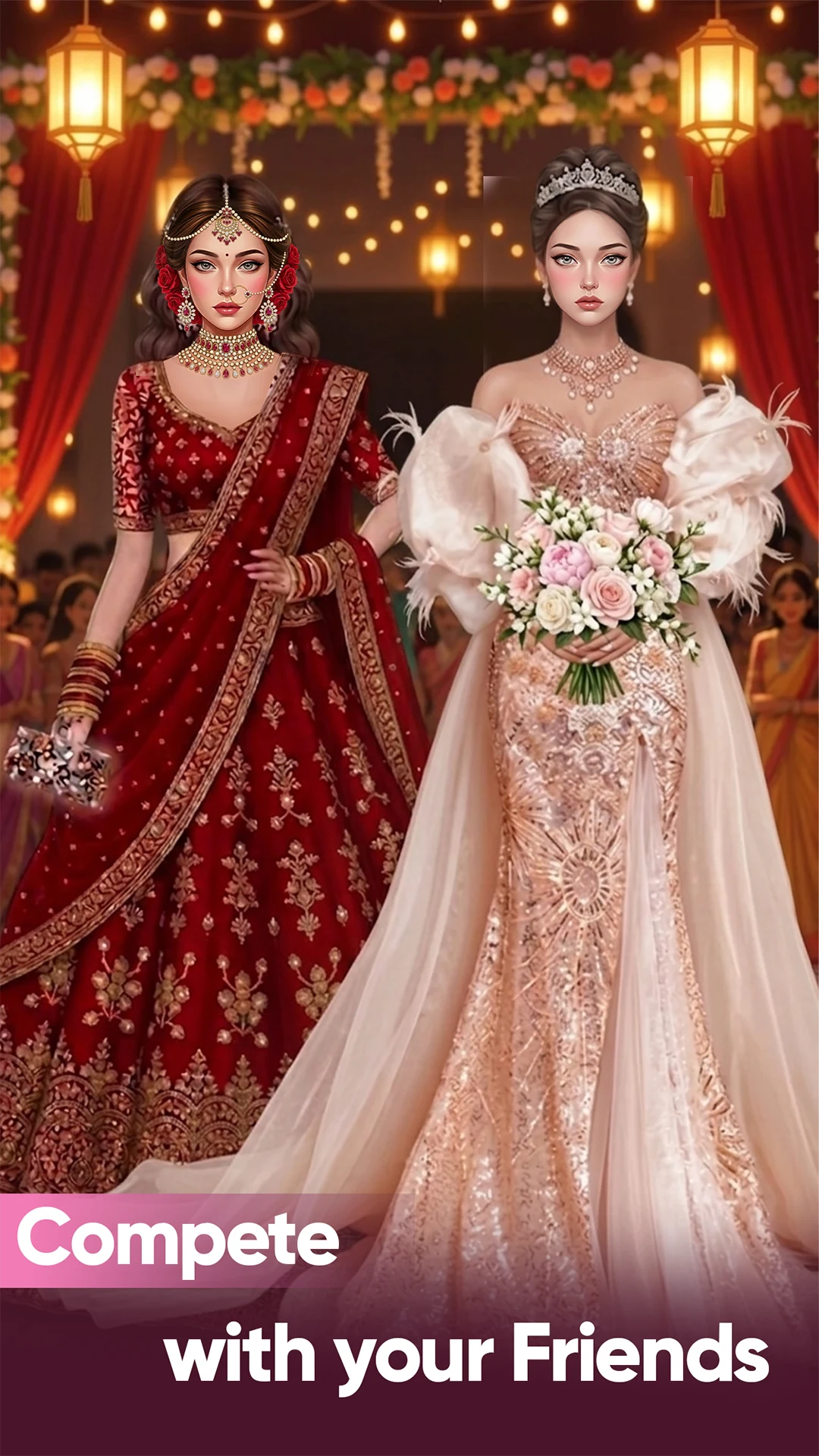 Bridal Wedding Dress up Games screenshot