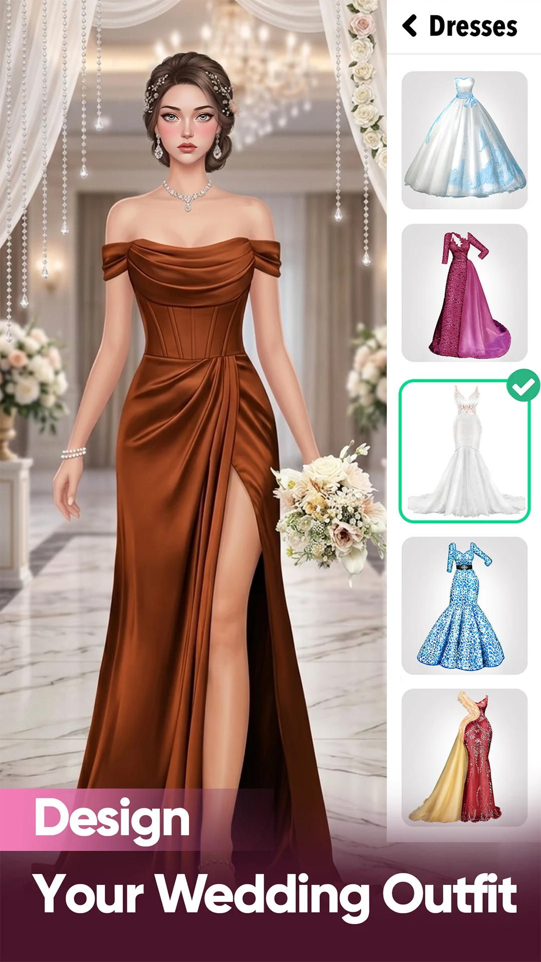 Bridal Wedding Dress up Games screenshot